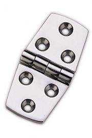 MARINE BOAT STAINLESS STEEL 316 STRAP HINGE 4 BY 1.5 INCHES